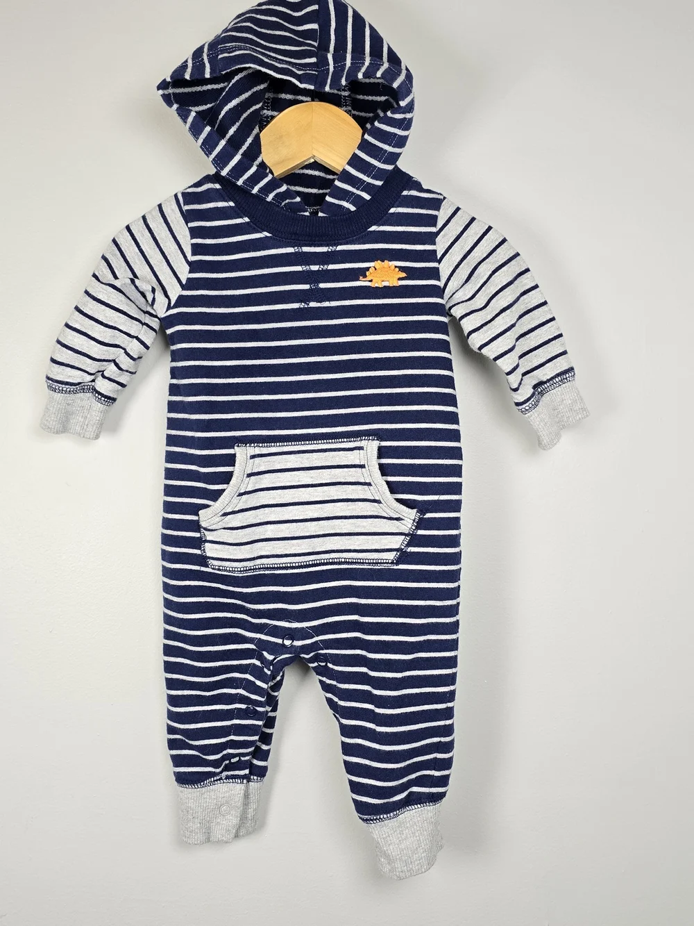 Carters striped navy